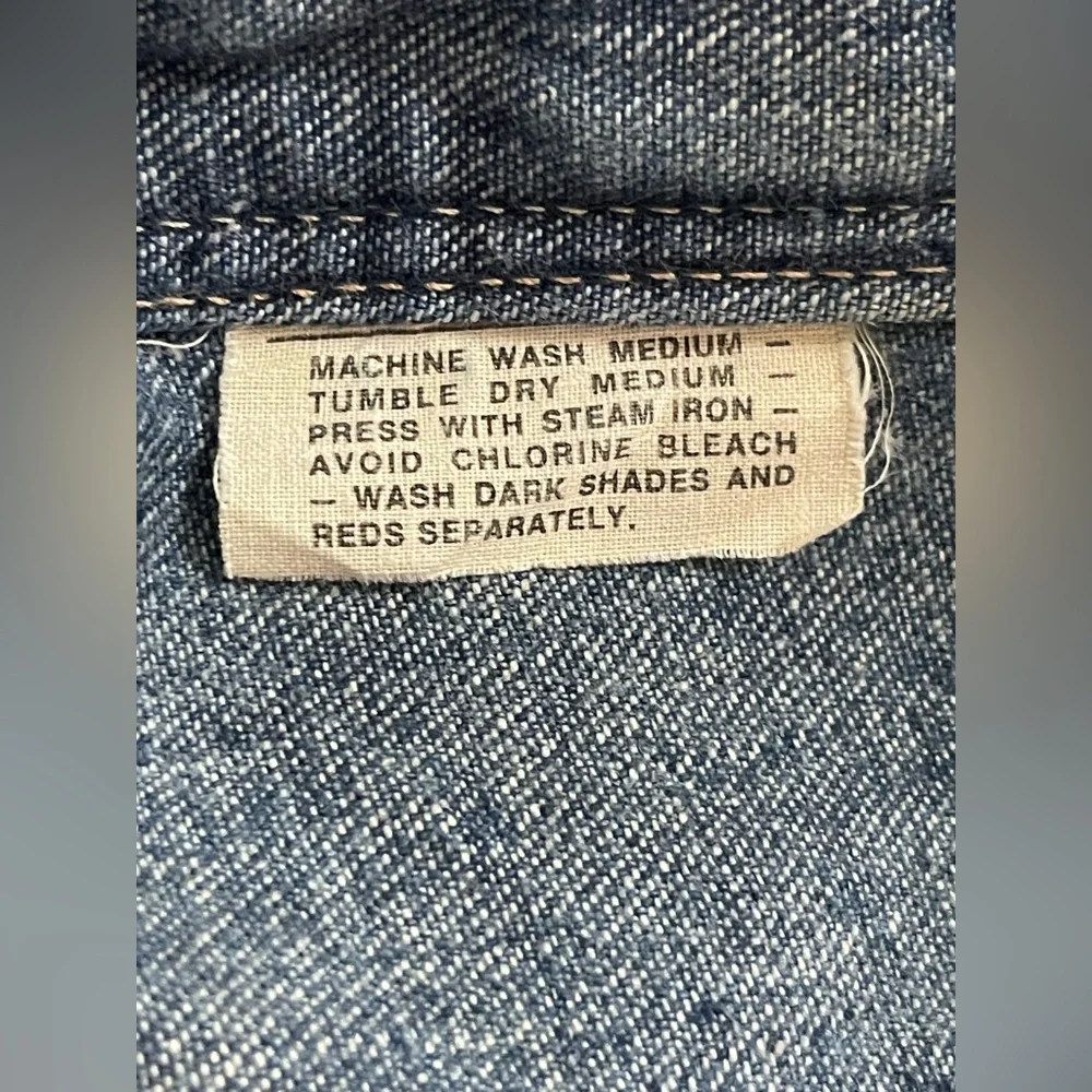 Vintage BIG YANK Women's Blue Wide-Leg Jeans